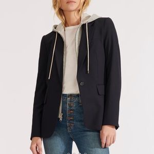 Veronica Beard Blazer and Cotton Dickey insert
